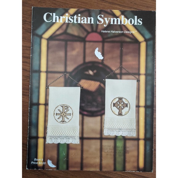5 Cross Stitch Religious Themed Pattern Books - Picture 4 of 6